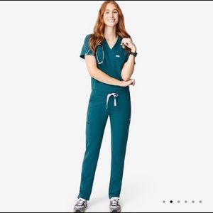 FIGS SET Caribbean blue Catarina & Yola